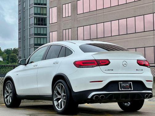 Polar White 2023 Mercedes-Benz AMG GLC 43 4MATIC Coupe