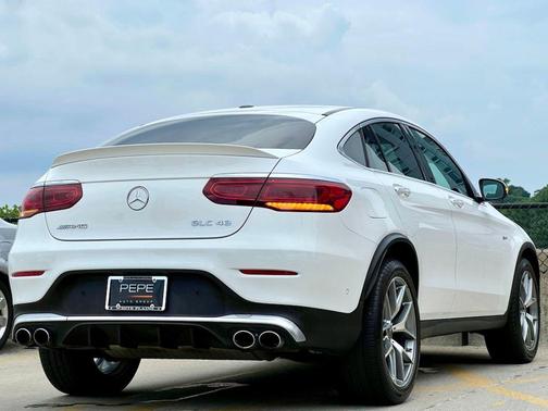 Polar White 2023 Mercedes-Benz AMG GLC 43 4MATIC Coupe