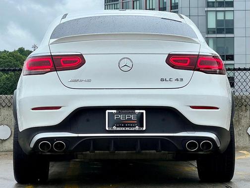 Polar White 2023 Mercedes-Benz AMG GLC 43 4MATIC Coupe