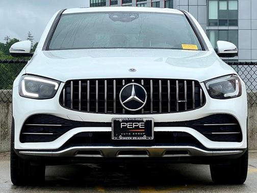 Polar White 2023 Mercedes-Benz AMG GLC 43 4MATIC Coupe