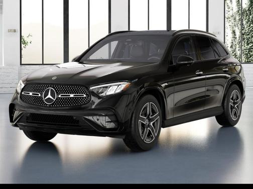 Obsidian Black Metallic 2026 Mercedes-Benz GLC 300 4MATIC