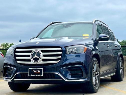 Twilight Blue Metallic 2024 Mercedes-Benz GLS 450 4MATIC