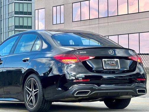 Black 2023 Mercedes-Benz C-Class C 300 4MATIC