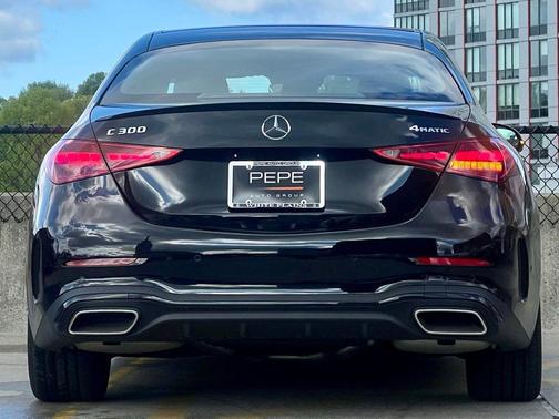 Black 2023 Mercedes-Benz C-Class C 300 4MATIC