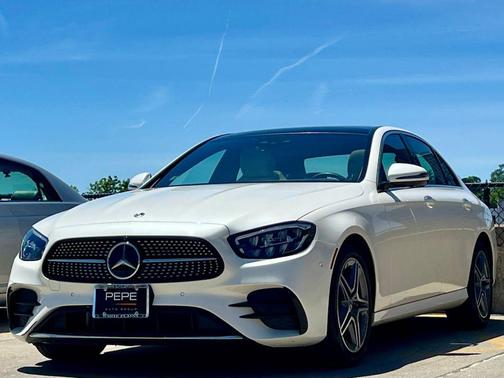 MANUFAKTUR Diamond White Metallic 2023 Mercedes-Benz E-Class 4MATIC