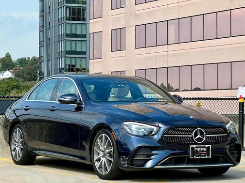 Nautical Blue Metallic 2023 Mercedes-Benz E-Class 4MATIC