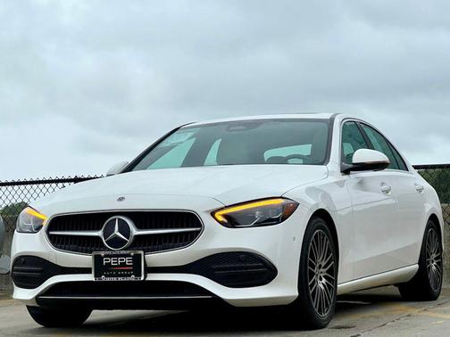 Polar White 2023 Mercedes-Benz C-Class C 300 4MATIC