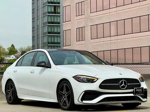 Polar White 2023 Mercedes-Benz C-Class C 300 4MATIC