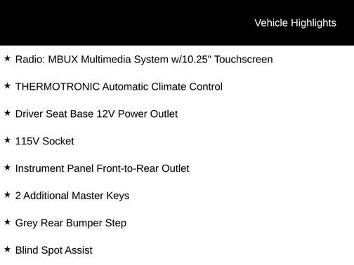 2025 Mercedes-Benz Sprinter 2500 Standard Roof