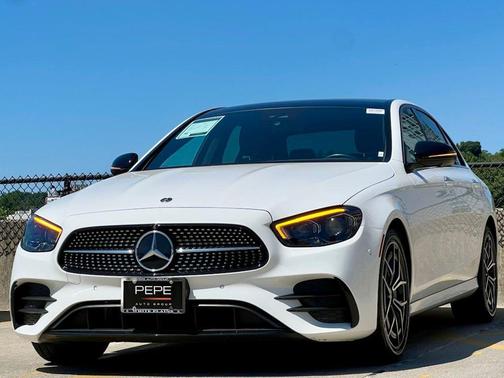 Polar White 2023 Mercedes-Benz E-Class 4MATIC