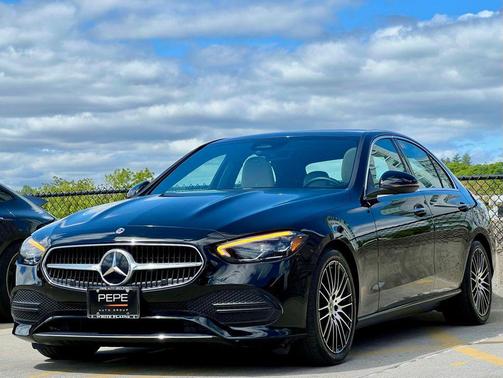 Black 2022 Mercedes-Benz C-Class C 300 4MATIC