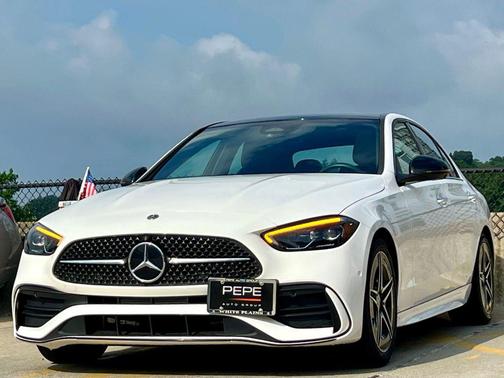 Polar White 2023 Mercedes-Benz C-Class C 300 4MATIC
