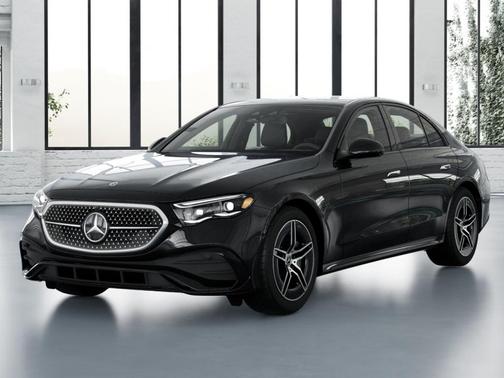 Black 2026 Mercedes-Benz E-Class 4MATIC
