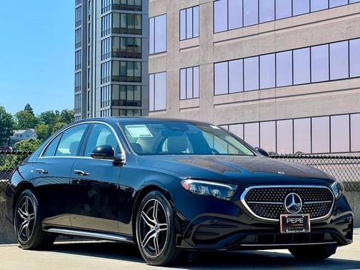 Black 2026 Mercedes-Benz E-Class E 350