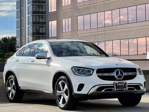 Polar White 2023 Mercedes-Benz GLC 300 4MATIC Coupe