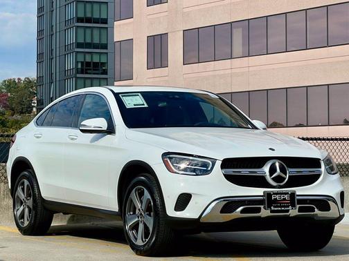 Polar White 2023 Mercedes-Benz GLC 300 4MATIC Coupe
