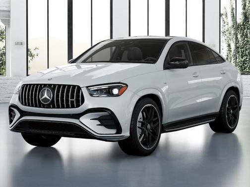 Moonlight White Metallic 2026 Mercedes-Benz AMG GLE 53 4MATIC+ Coupe
