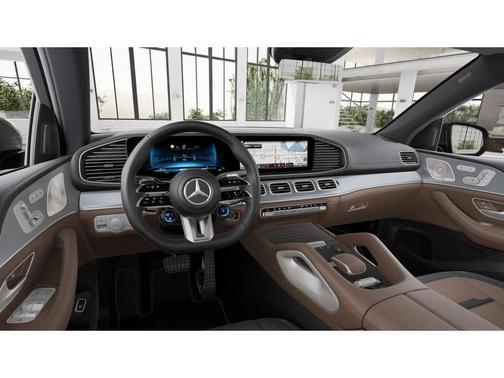 Moonlight White Metallic 2026 Mercedes-Benz AMG GLE 53 4MATIC+ Coupe