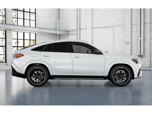 Moonlight White Metallic 2026 Mercedes-Benz AMG GLE 53 4MATIC+ Coupe
