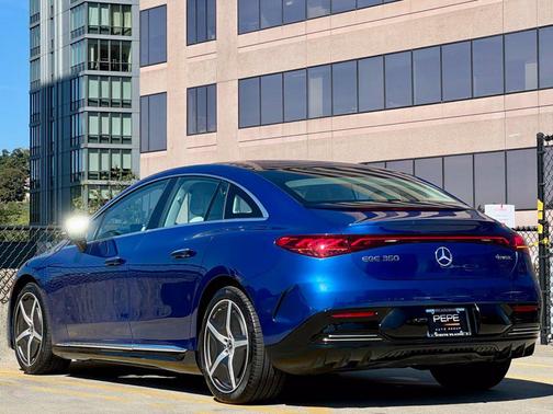 Twilight Blue Metallic 2023 Mercedes-Benz EQE 350 4MATIC+