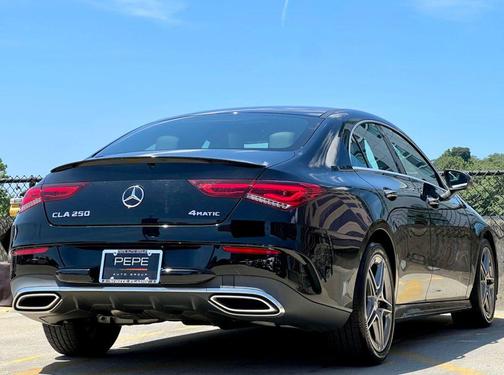 Night Black 2023 Mercedes-Benz CLA 250 4MATIC