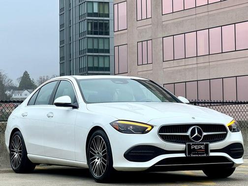Polar White 2023 Mercedes-Benz C-Class C 300 4MATIC