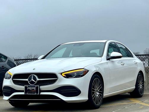 Polar White 2023 Mercedes-Benz C-Class C 300 4MATIC