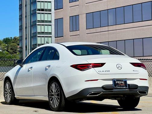 Polar White 2023 Mercedes-Benz CLA 250 4MATIC
