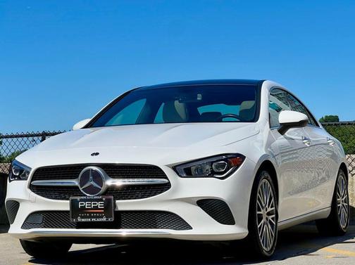 Polar White 2023 Mercedes-Benz CLA 250 4MATIC
