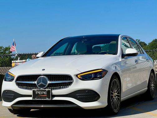 Polar White 2023 Mercedes-Benz C-Class C 300 4MATIC