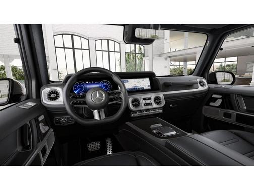 Obsidian Black Metallic 2026 Mercedes-Benz G-Class G 580