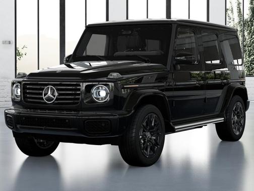 Obsidian Black Metallic 2026 Mercedes-Benz G-Class G 580