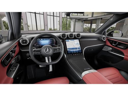 Graphite Grey Metallic 2026 Mercedes-Benz GLC 300 4MATIC Coupe