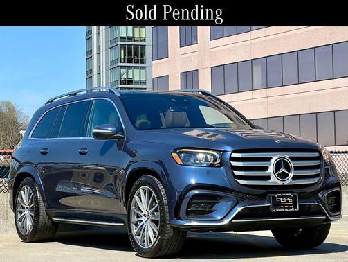 Twilight Blue Metallic 2024 Mercedes-Benz GLS 580 4MATIC