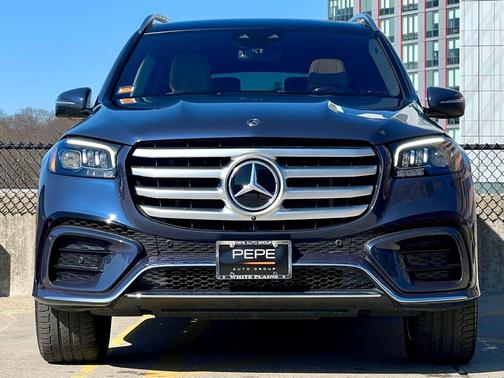 Twilight Blue Metallic 2024 Mercedes-Benz GLS 580 4MATIC