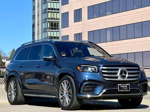 Twilight Blue Metallic 2024 Mercedes-Benz GLS 580 4MATIC
