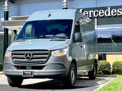 Blue Gray 2025 Mercedes-Benz Sprinter 2500 Standard Roof