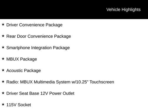 2025 Mercedes-Benz Sprinter 2500 Standard Roof
