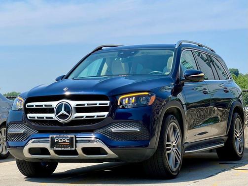 Lunar Blue Metallic 2022 Mercedes-Benz GLS 450 4MATIC