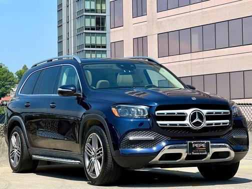 Lunar Blue Metallic 2022 Mercedes-Benz GLS 450 4MATIC