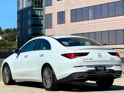 Polar White 2023 Mercedes-Benz CLA 250 4MATIC
