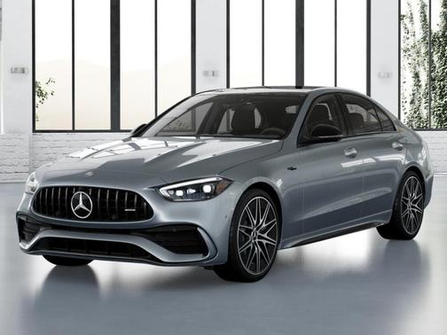 Cirrus Silver Metallic 2026 Mercedes-Benz AMG C 43 4MATIC