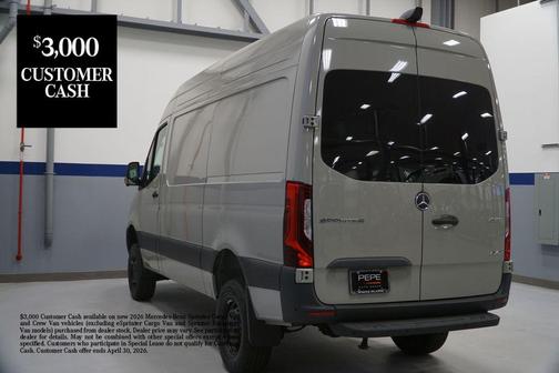 2026 Mercedes-Benz Sprinter 2500 Cargo 144 WB