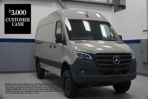 2026 Mercedes-Benz Sprinter 2500 Cargo 144 WB