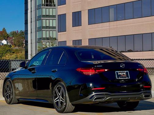 Black 2023 Mercedes-Benz C-Class C 300 4MATIC