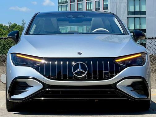 Cirrus Silver Metallic 2023 Mercedes-Benz AMG EQE 4MATIC+