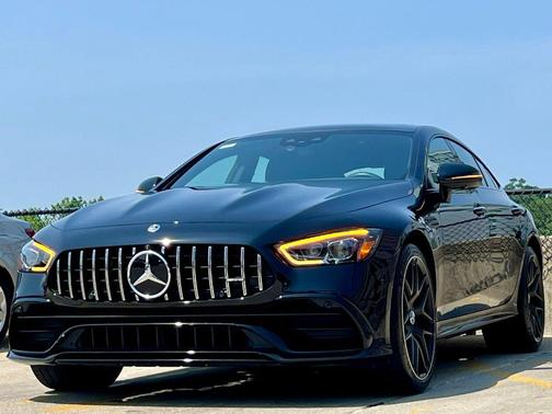 Obsidian Black Metallic 2023 Mercedes-Benz AMG GT 53 4-Door