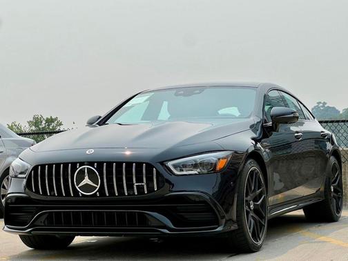Obsidian Black Metallic 2023 Mercedes-Benz AMG GT 53 4-Door