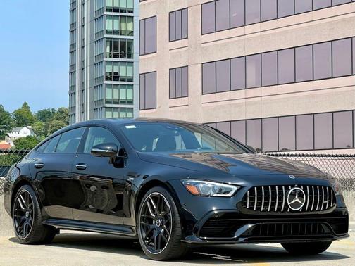 Obsidian Black Metallic 2023 Mercedes-Benz AMG GT 53 4-Door