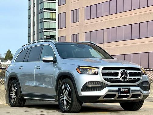Cirrus Silver Metallic 2022 Mercedes-Benz GLS 450 4MATIC